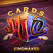 Cards Hi Lo color game